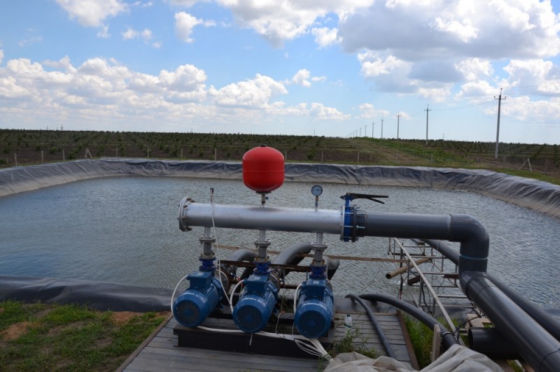 Pioneering automated Irrigation project of Hazelnut orchards